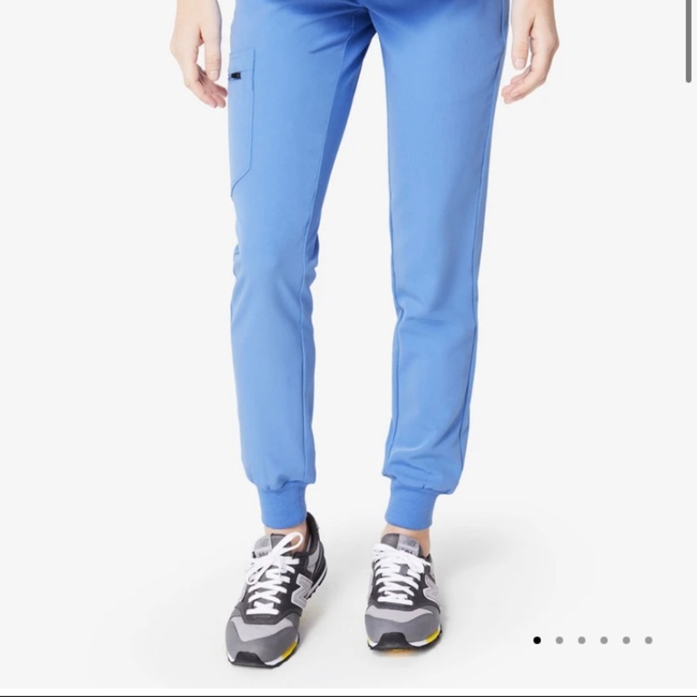 Figs Zamora Jogger Pant Ceil Blue